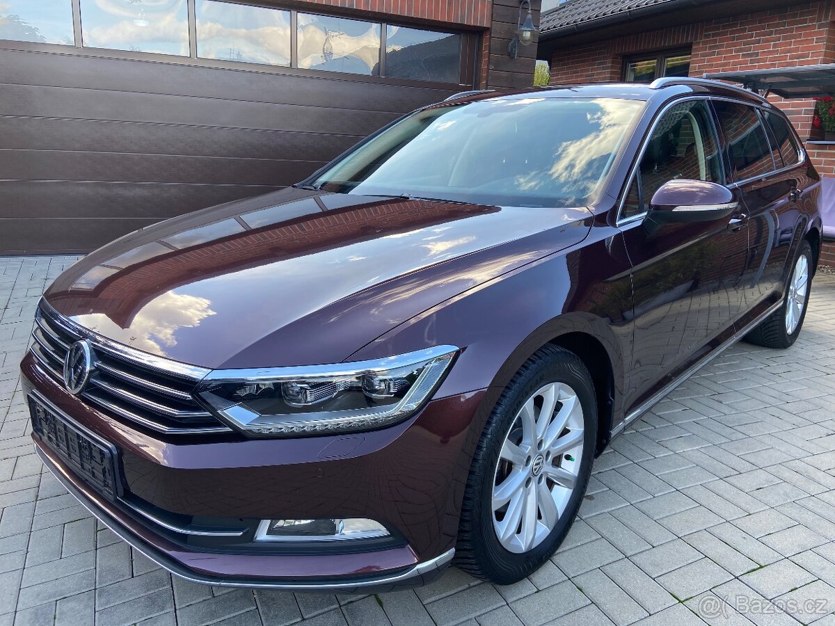 VW PASSAT B8 / ACC/ / 1.4TSI / FULL LED / NAVI / TOP