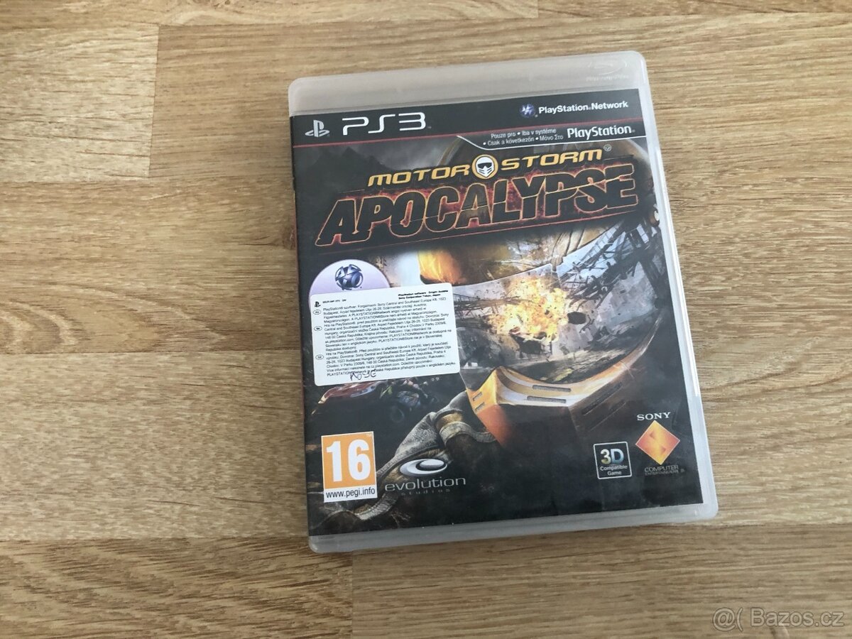 PS3 Hra Motor Storm Apocalypse 3D