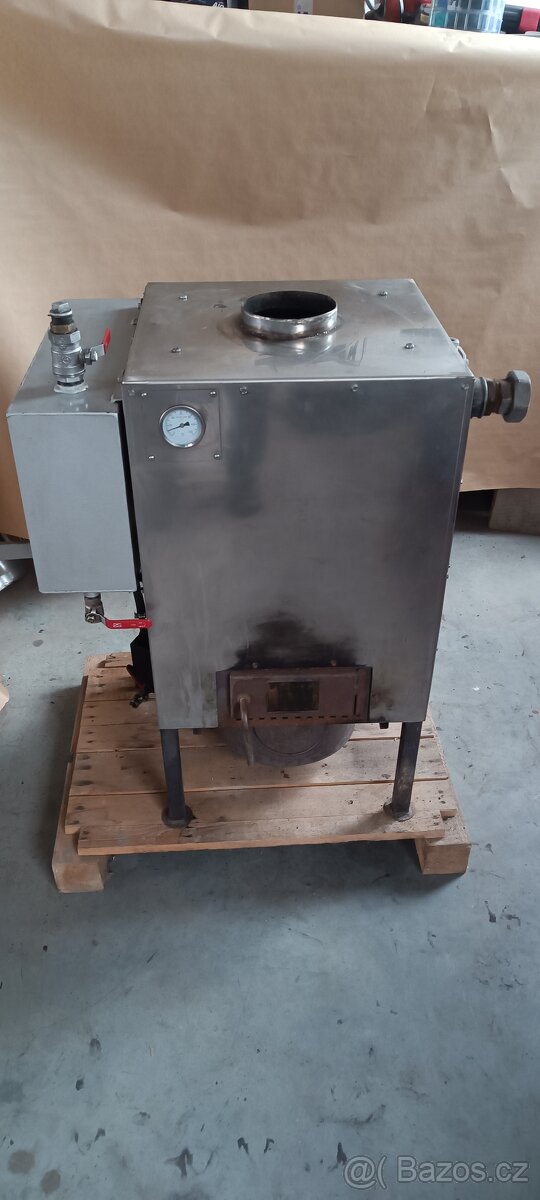 Kotel na použitý (vyjetý)olej Edigas s výměníkem