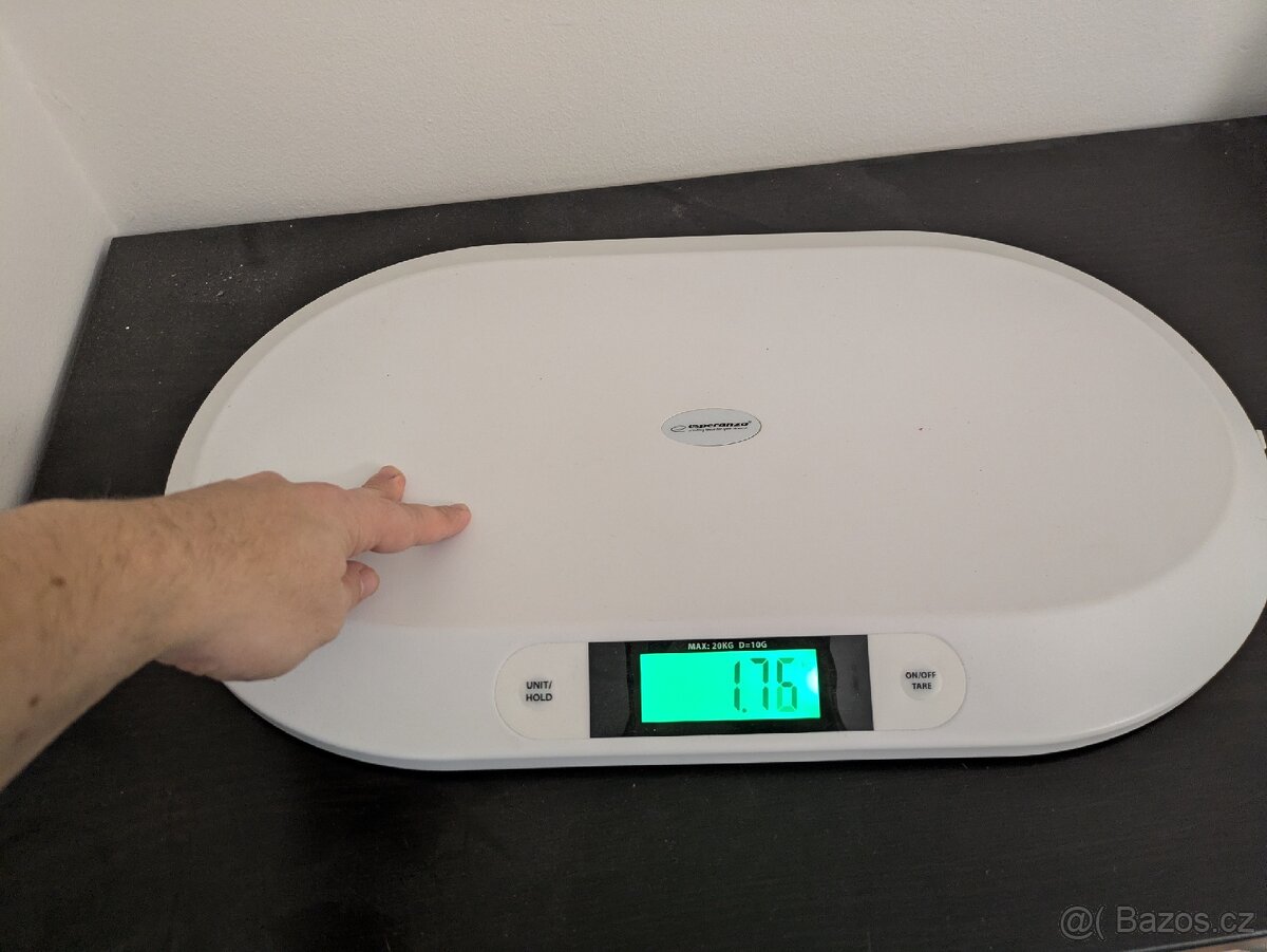 VÁHA PRO MIMINKA LCD + odměrka