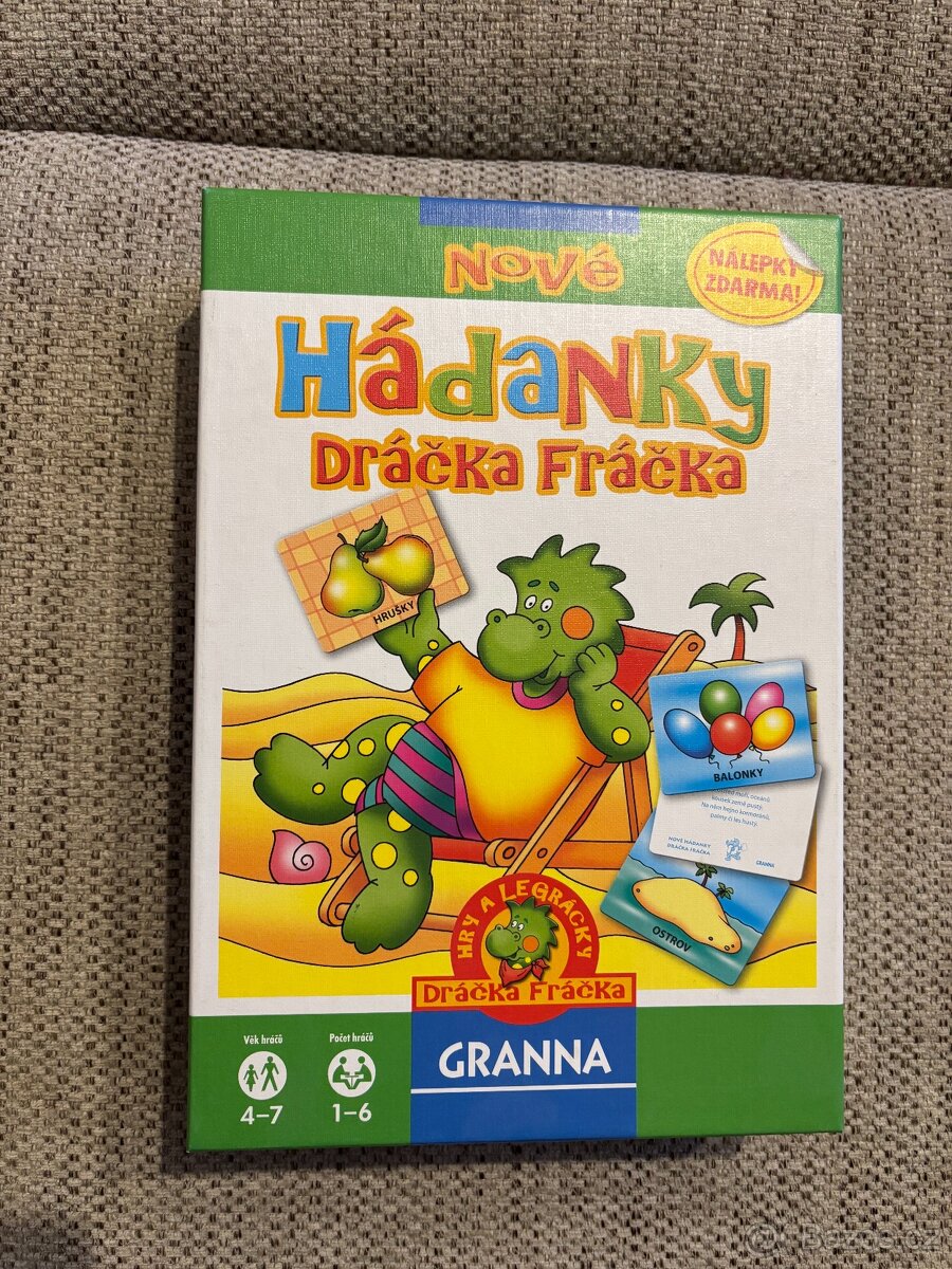 Nové hádanky Dráčka Fráčka (logopedie)