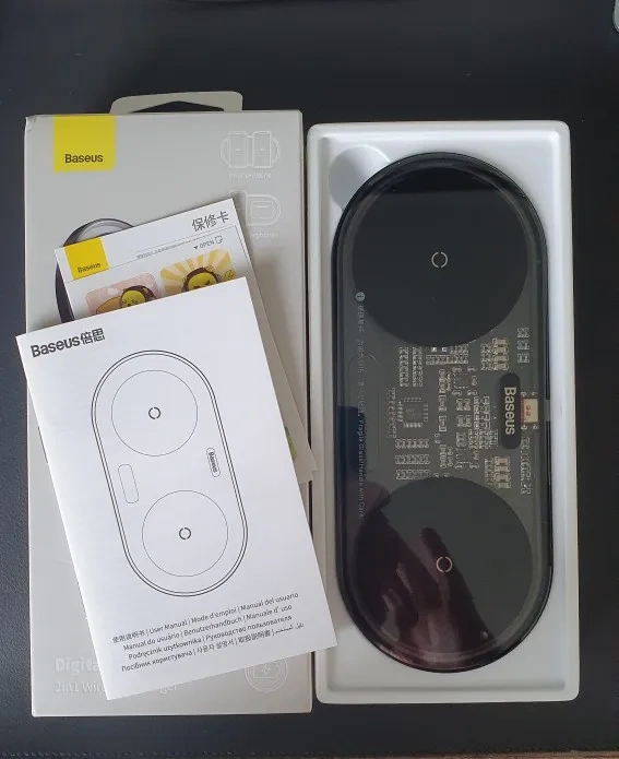 Prodám bezdrátovou nabíječku Baseus