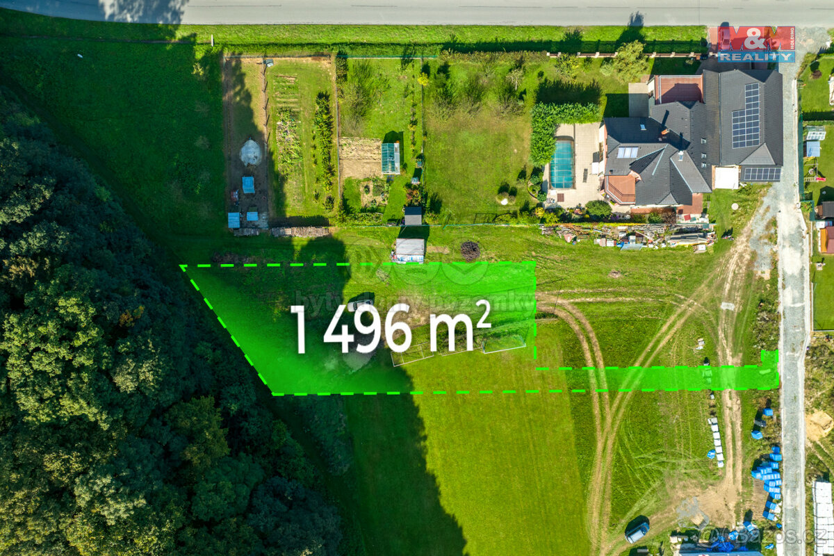 Prodej pozemku k bydlení, 1496 m², Valašské Meziříčí