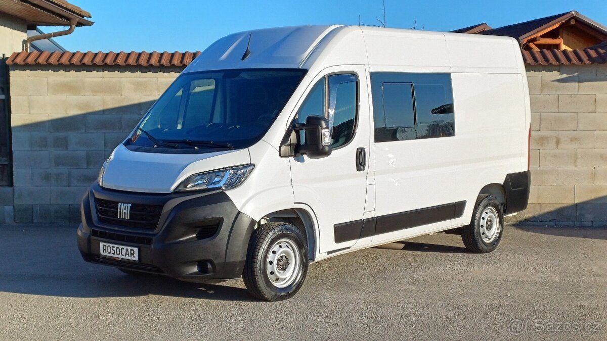 Fiat Ducato 2.2MTJ 88kW 120k L2H2 6.míst-ČR-DPH-TZ