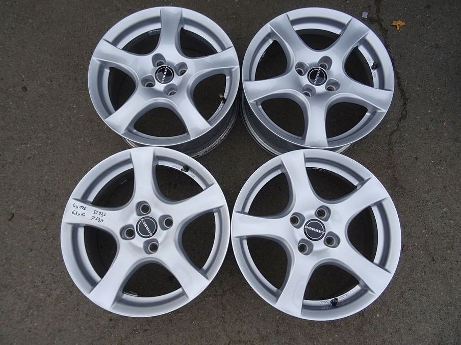 Alu disky Borbet na Ford 16", 4x108, ET 37,5, šíře 6,5J