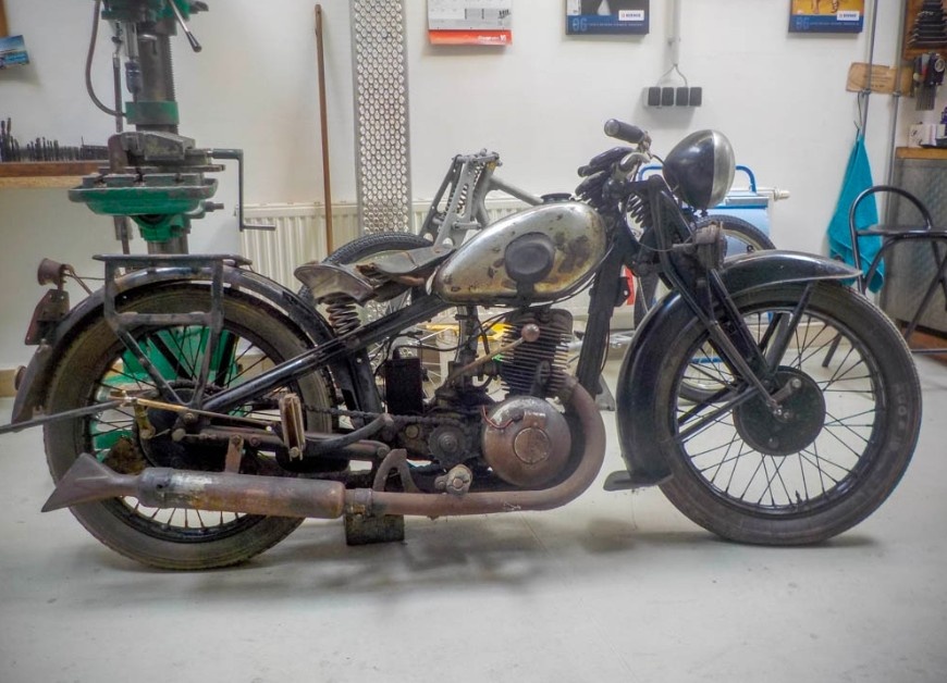 Dkw 350 sport block