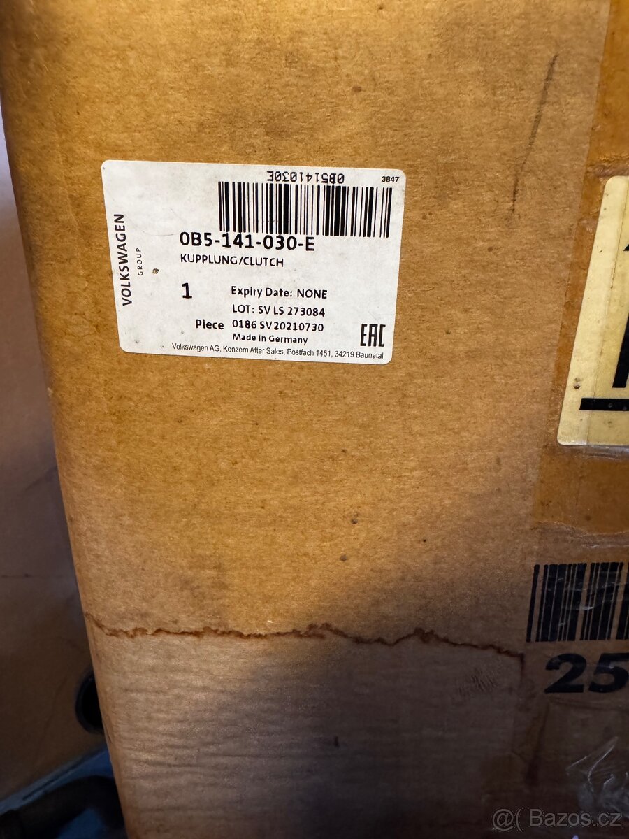 SPOJKA BORGWARNER 0B5 / DL501 S-TRONIC