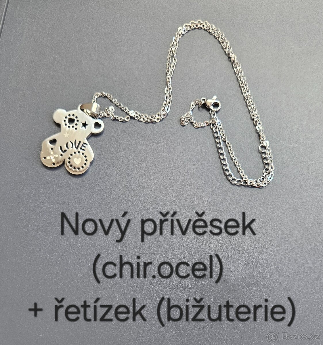 NOVÝ přívěsek z chirurgické oceli