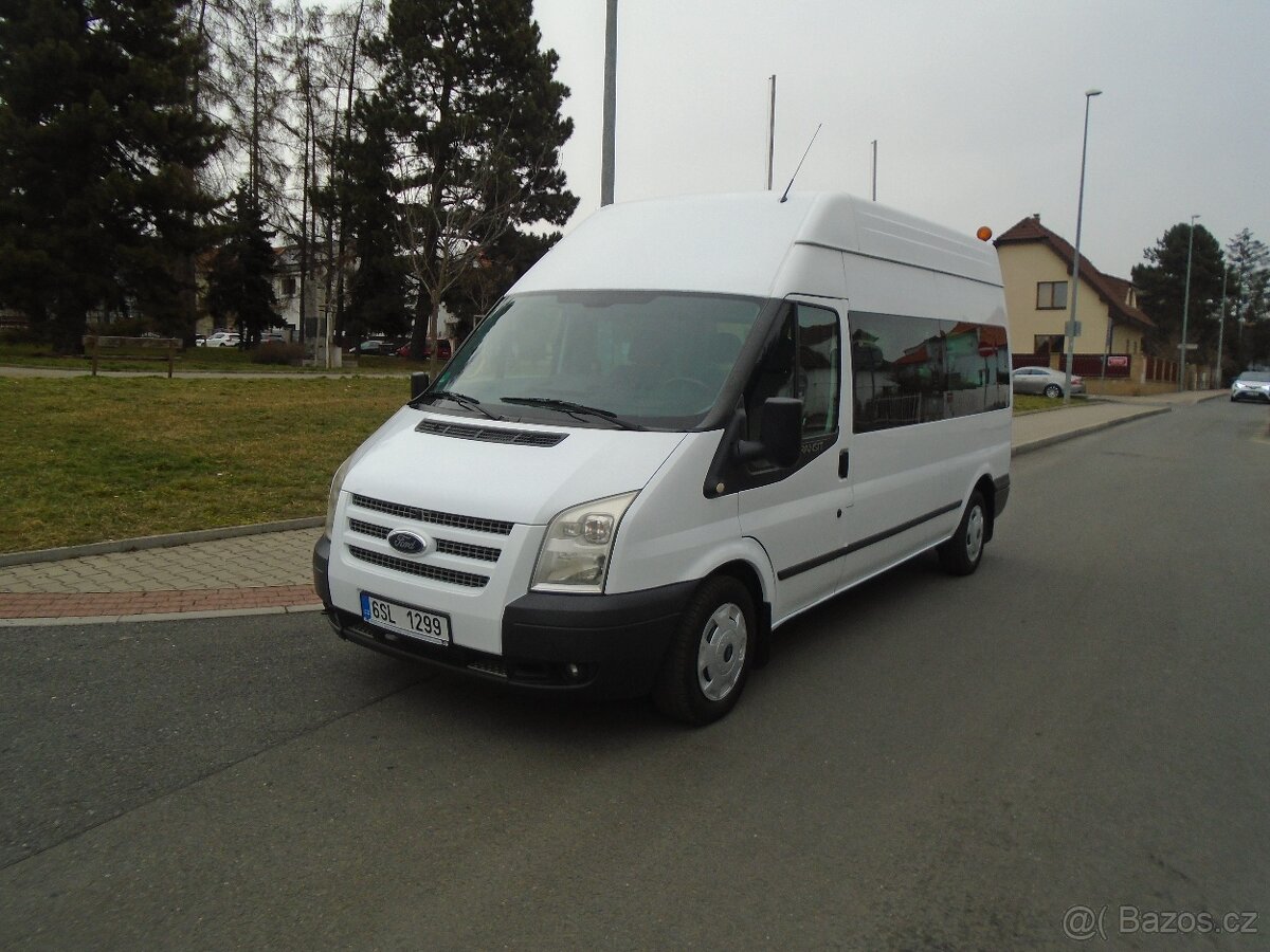 Ford Transit 2.2 TDCi,L3H3, 8/9 míst,Bus, Klima