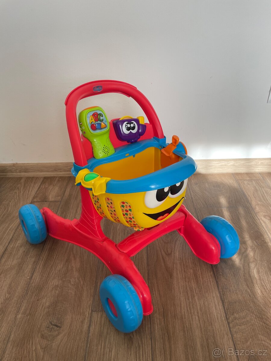 Chodítko nákupní vozík