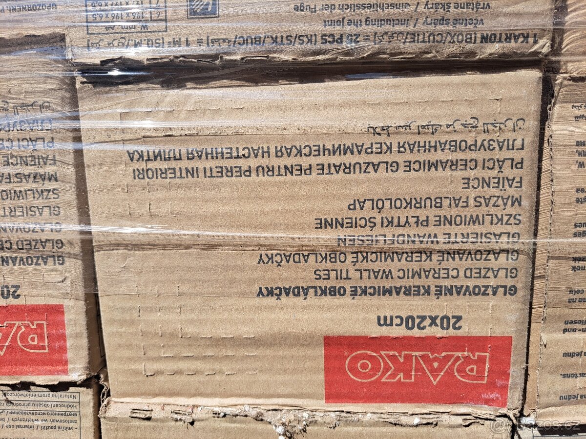 Prodám kachlicky šedé vel. 19.8 cm