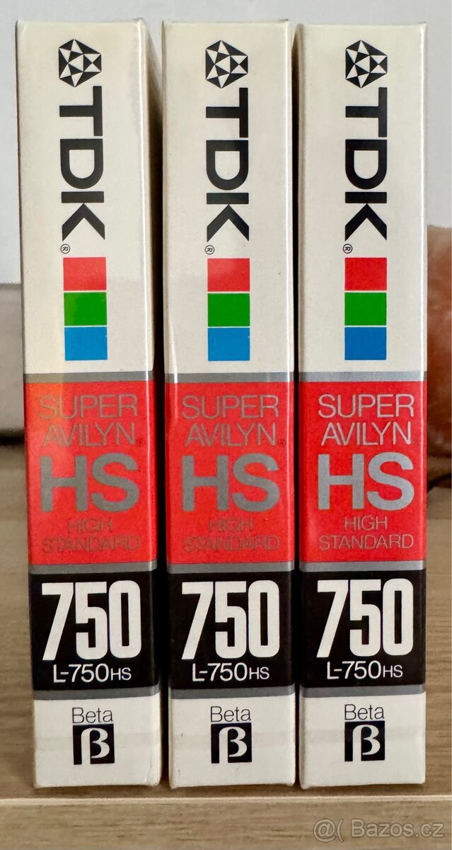 BETAMAX TDK HS L-750