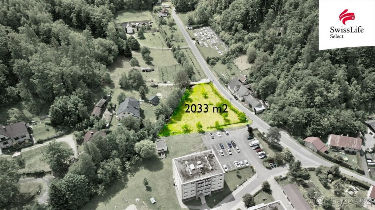 Prodej stavebního pozemku 2033 m2, Oskava