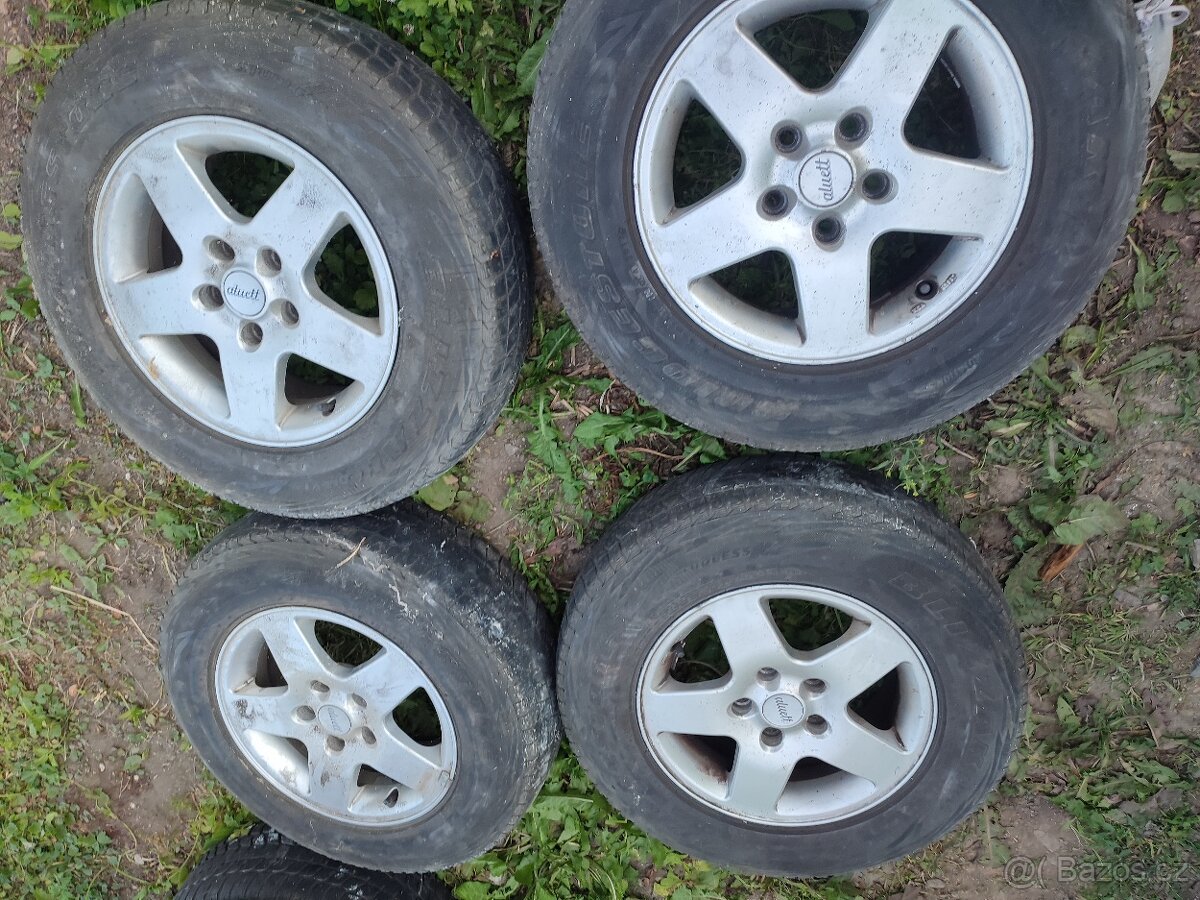 ALU disky 195/80/R15