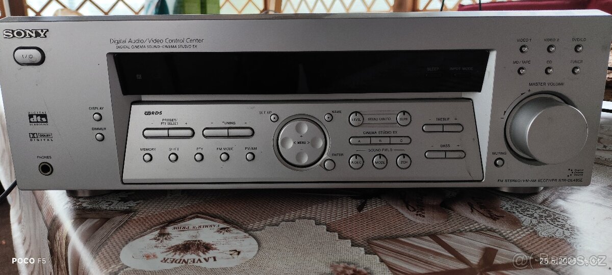 AV receiver Sony STR DE 485 E vcetne DO