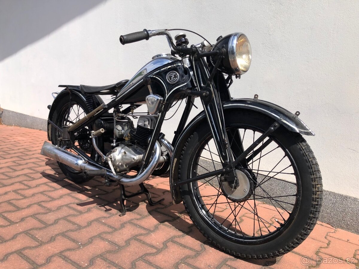 ČZ 175 rok výroby 1936 originál dokumenty účet,záruční list