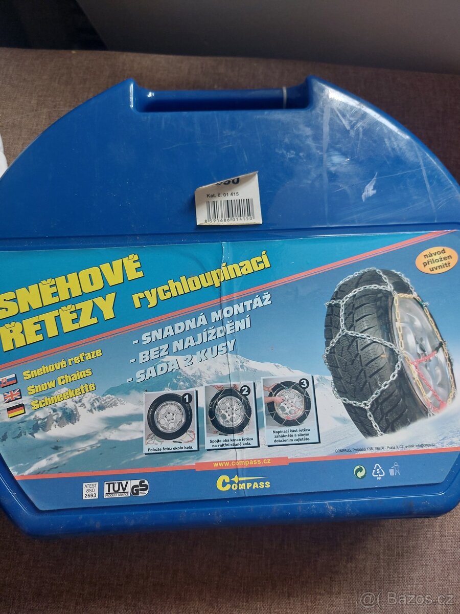 Sněhové řetězy nové nerozbalene