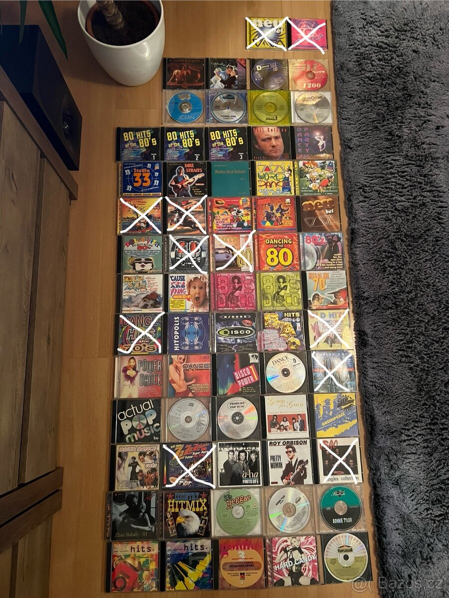 CD převážně 80-90 léta