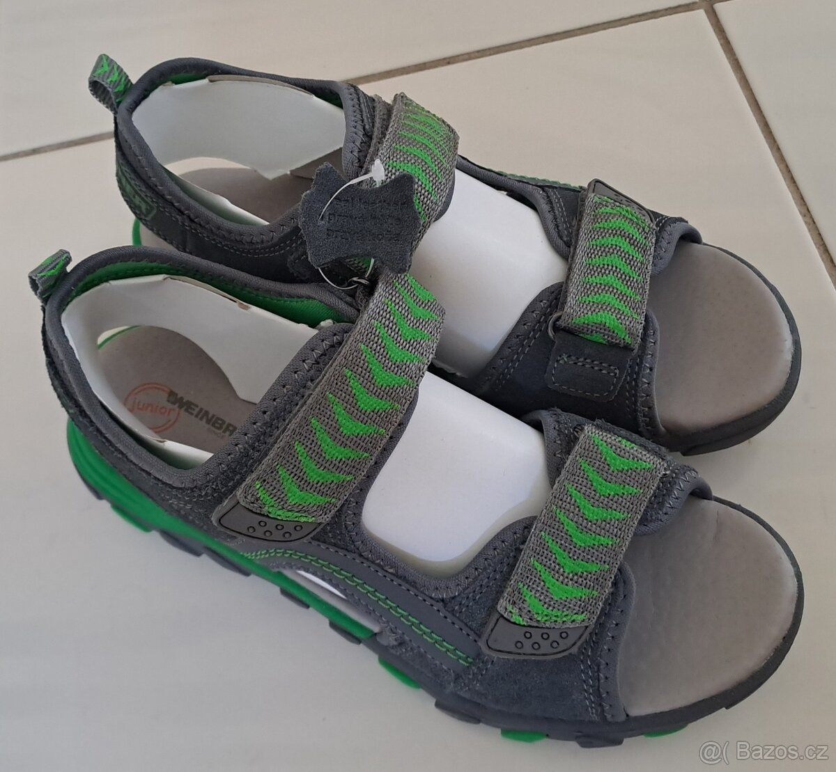 Sandaly kozene chlapecke vel. 37 - NOVE, BATA/WEINBRENNER