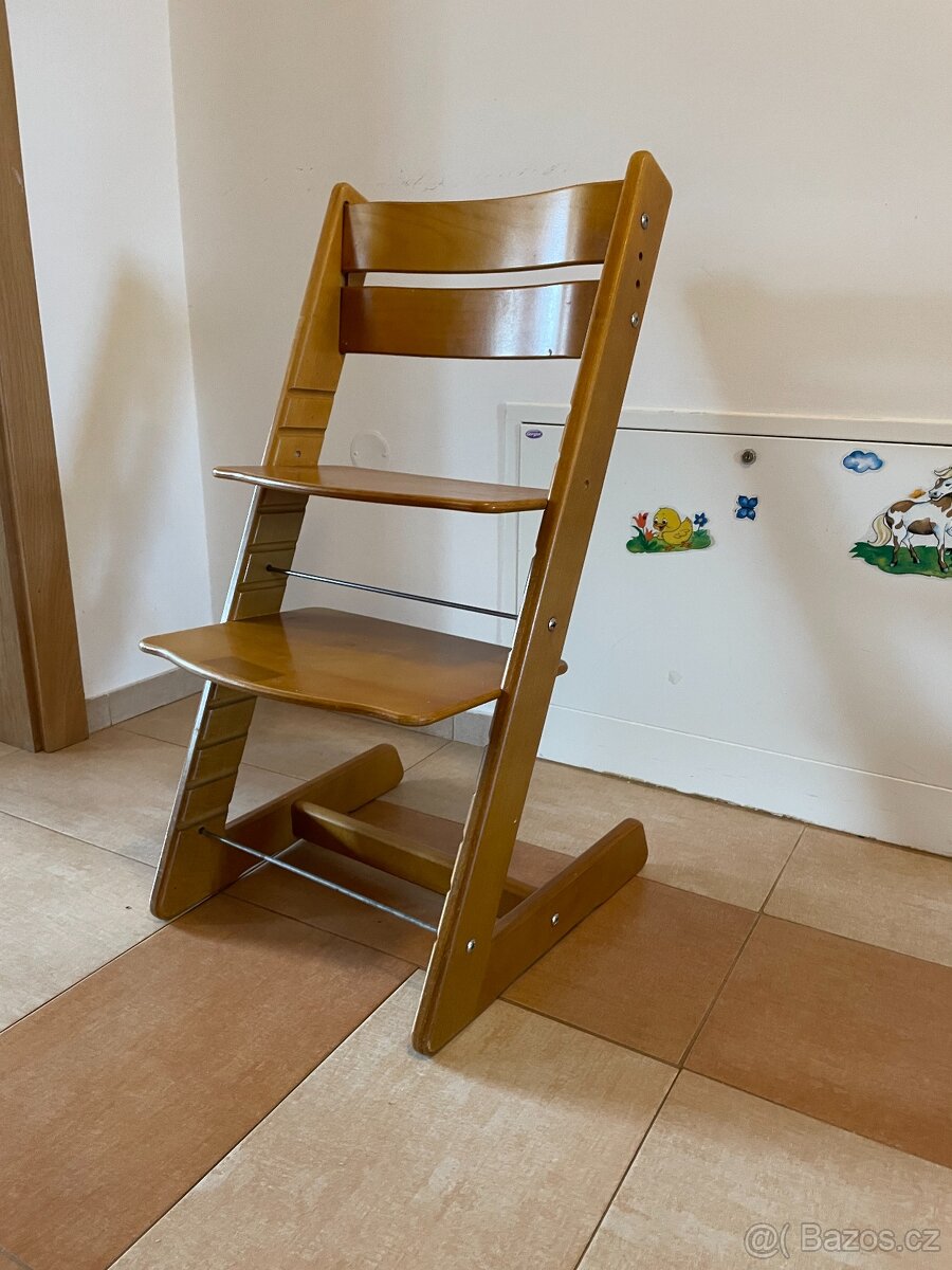 Rostoucí židle Jitro klasik, odstín dub