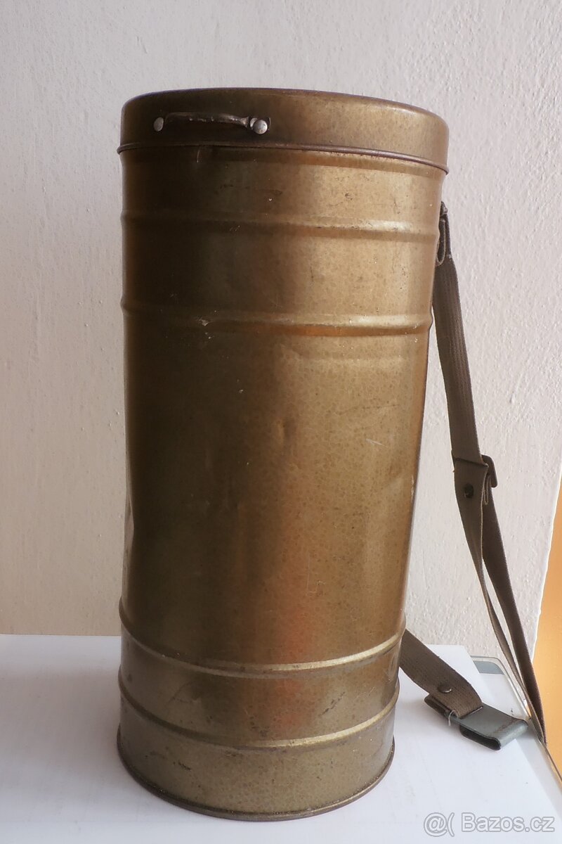 plynová maska obal.