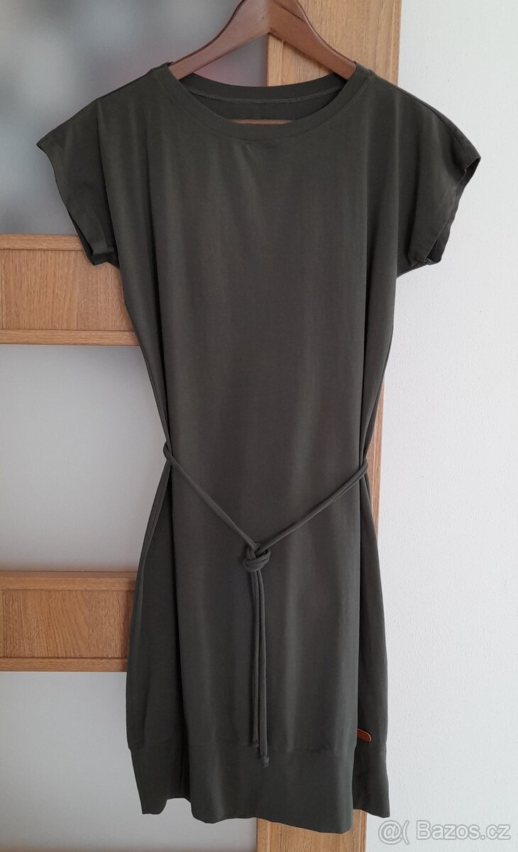 Šaty bavlněný úplet Handmade, vel. M