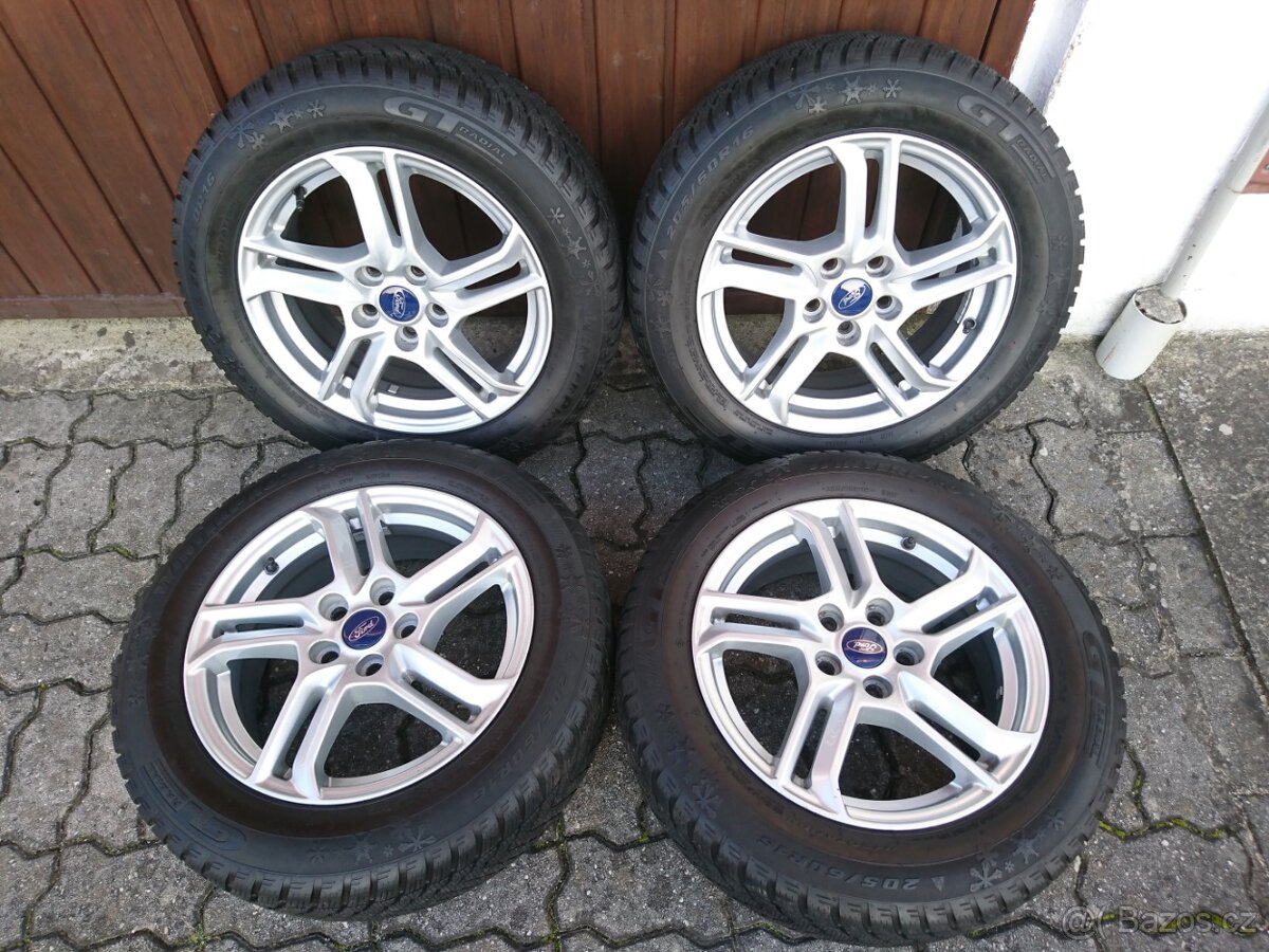 Ford Focus 16" Originální alu kola zimní 205/60/16