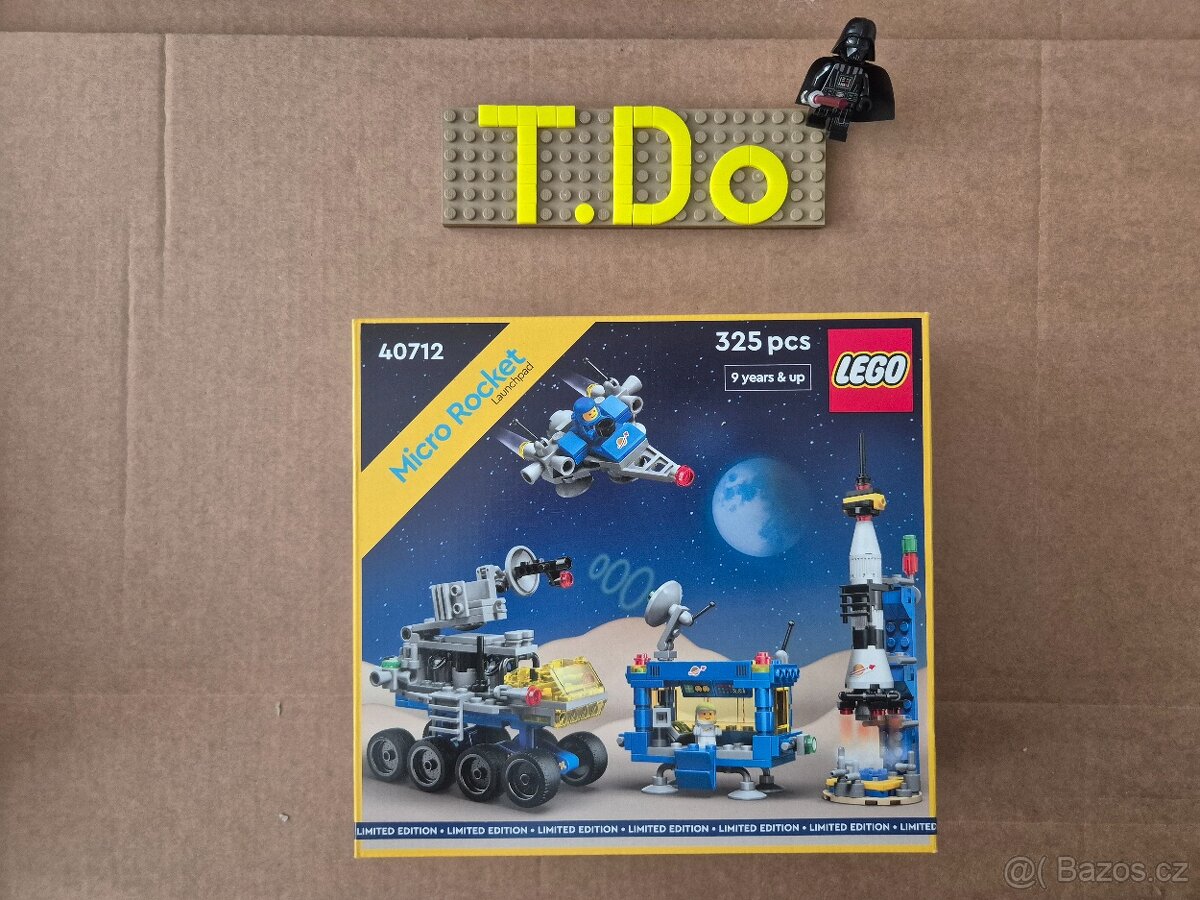LEGO 40712 Miniaturní startovací rampa pro raketu