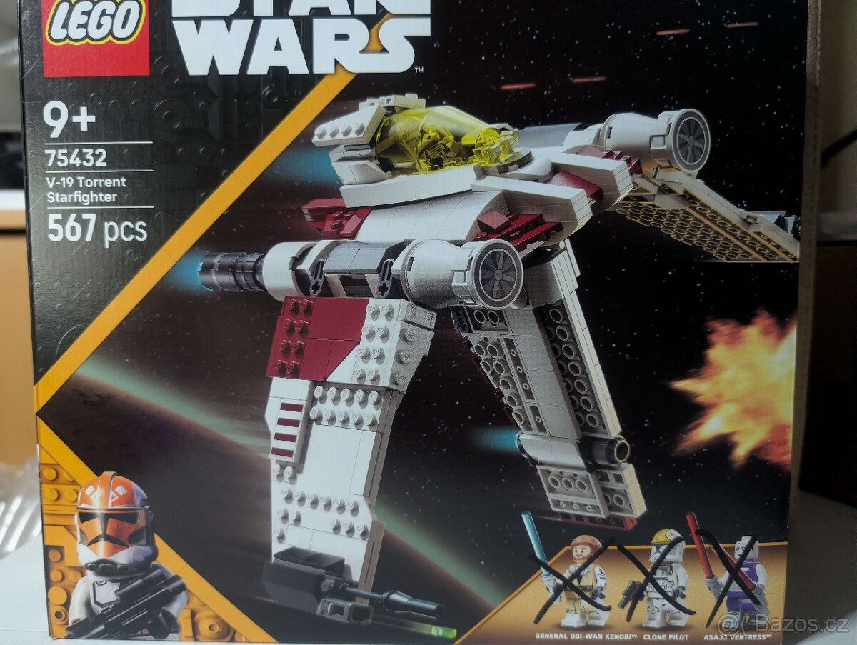 LEGO Star Wars 75432 Stíhačka V-19 Pouze Nová stavba