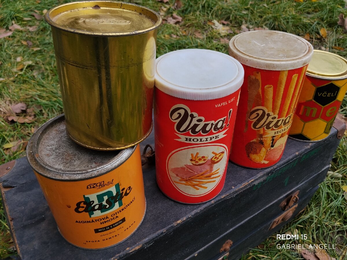 Retro plechovky