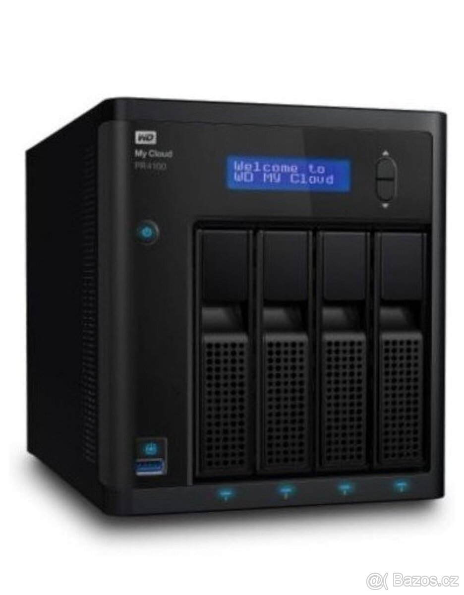 NAS server WD My Cloud PR4100 řady Pro – 4šachtový