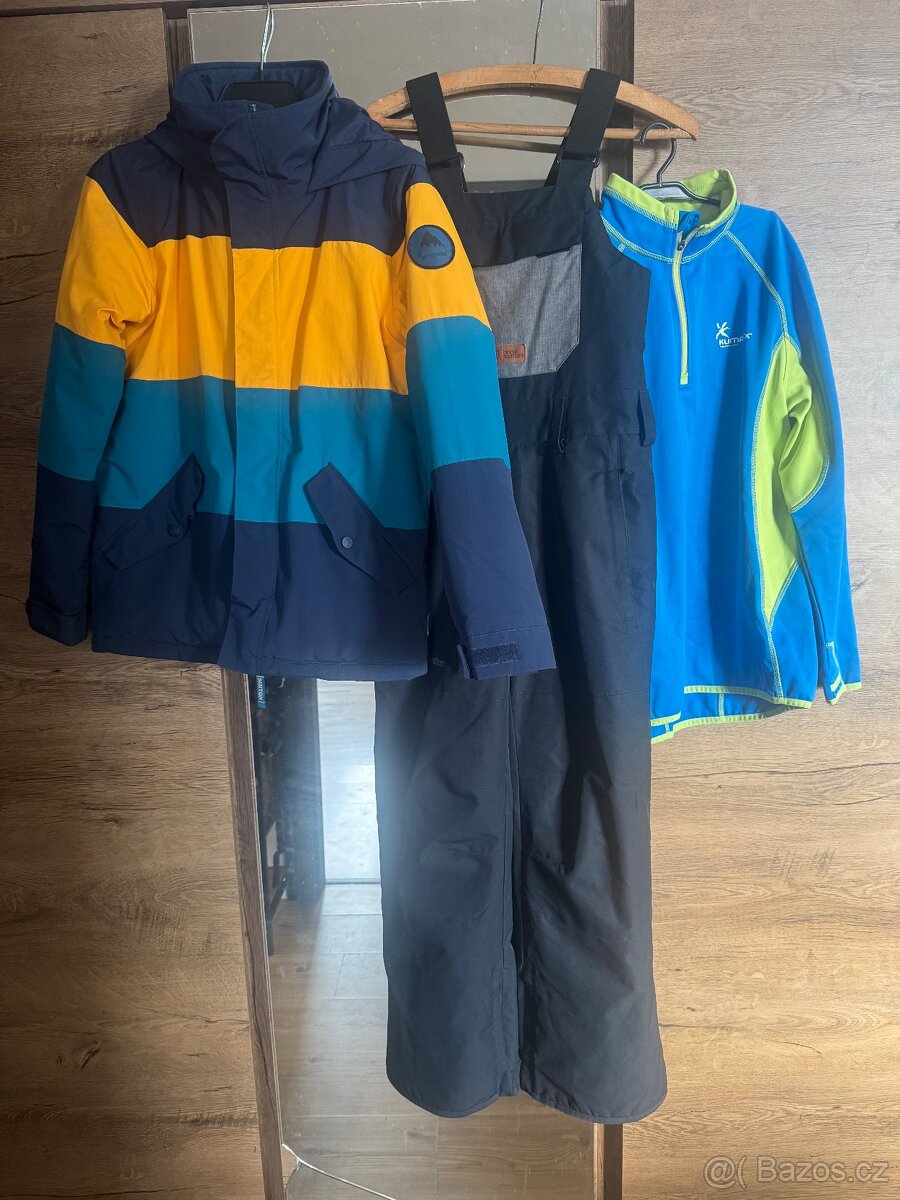 Dětský zimní komplet bunda a kalhoty na lyže