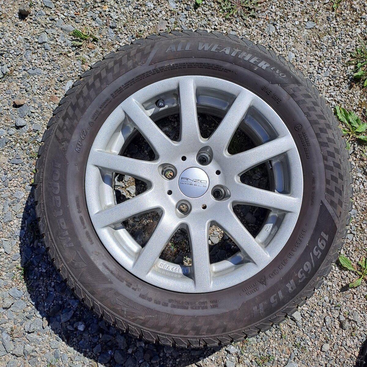 kola 6,5J na15, 4,x108, ET 25, střed 65