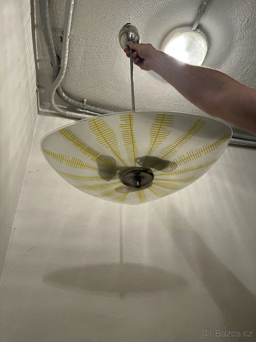 Retro lustr NAPAKO - typ 1103, Brusel z 60. let