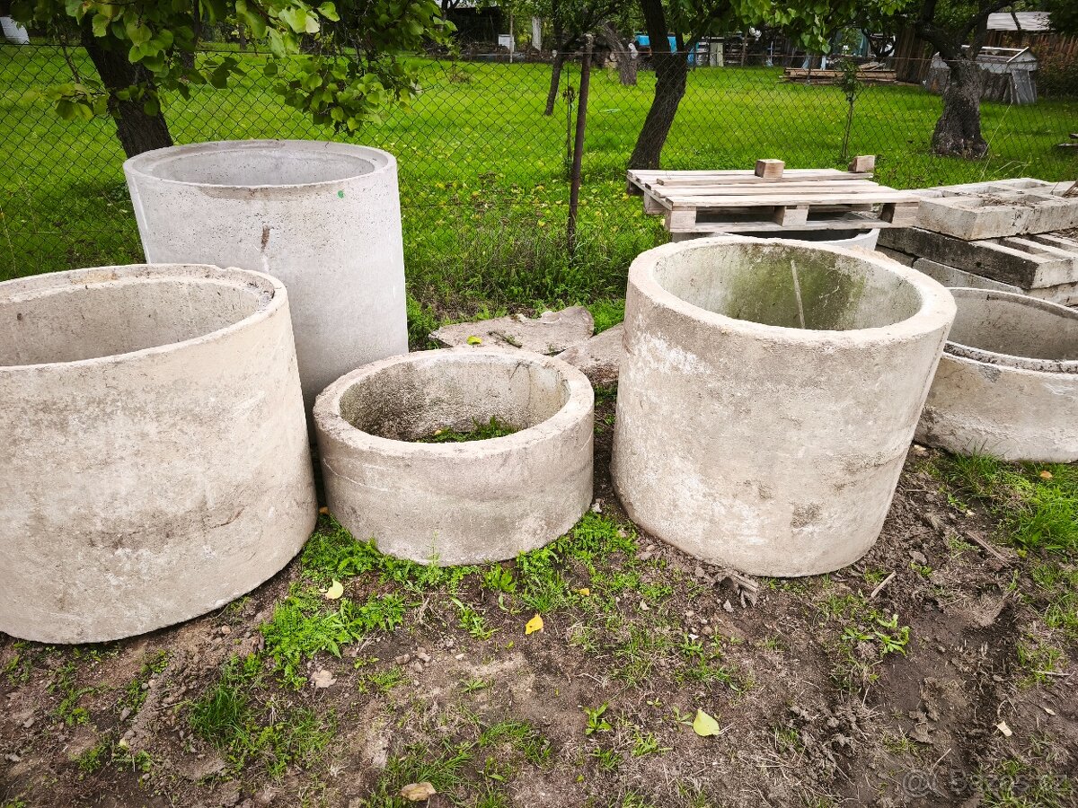 Betonové Skruže vnitřní průměr 80cm