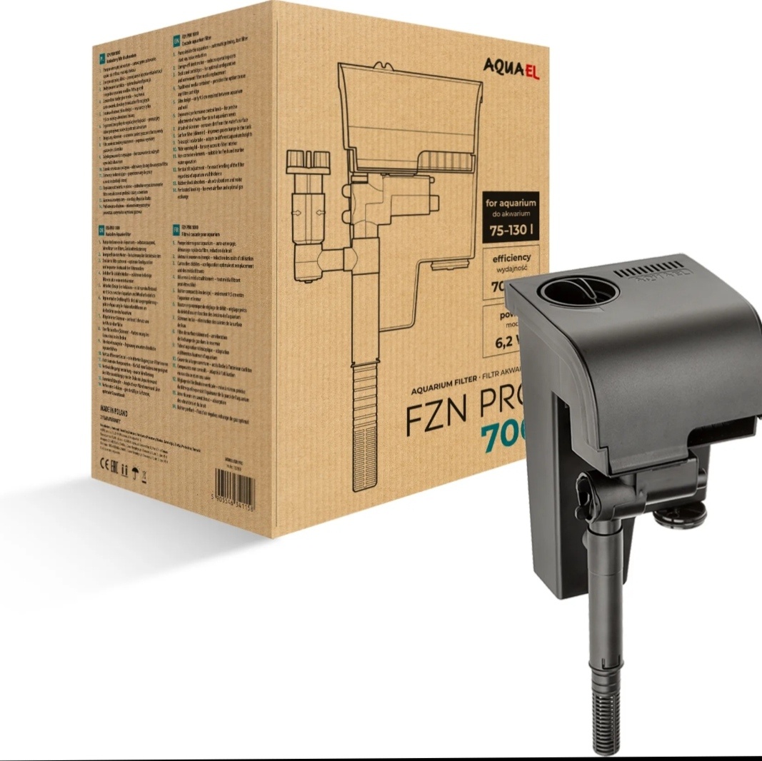 Nový závěsný filtr Aquael FZN 700 pro