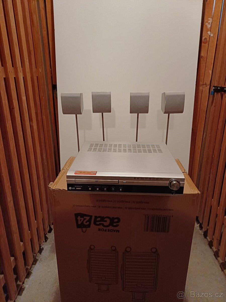 CD/DVD přehrávač LG+domácí kino