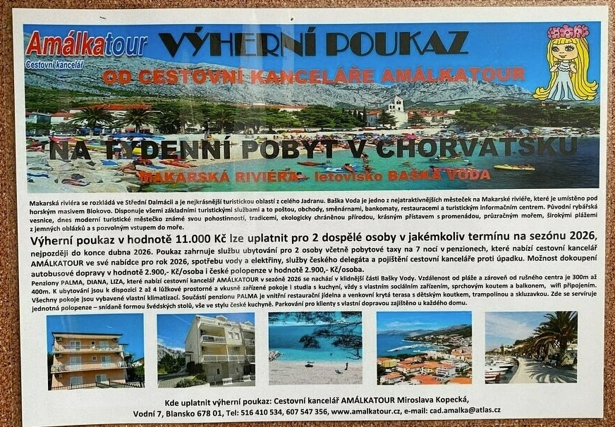 Poukaz Chorvatsko