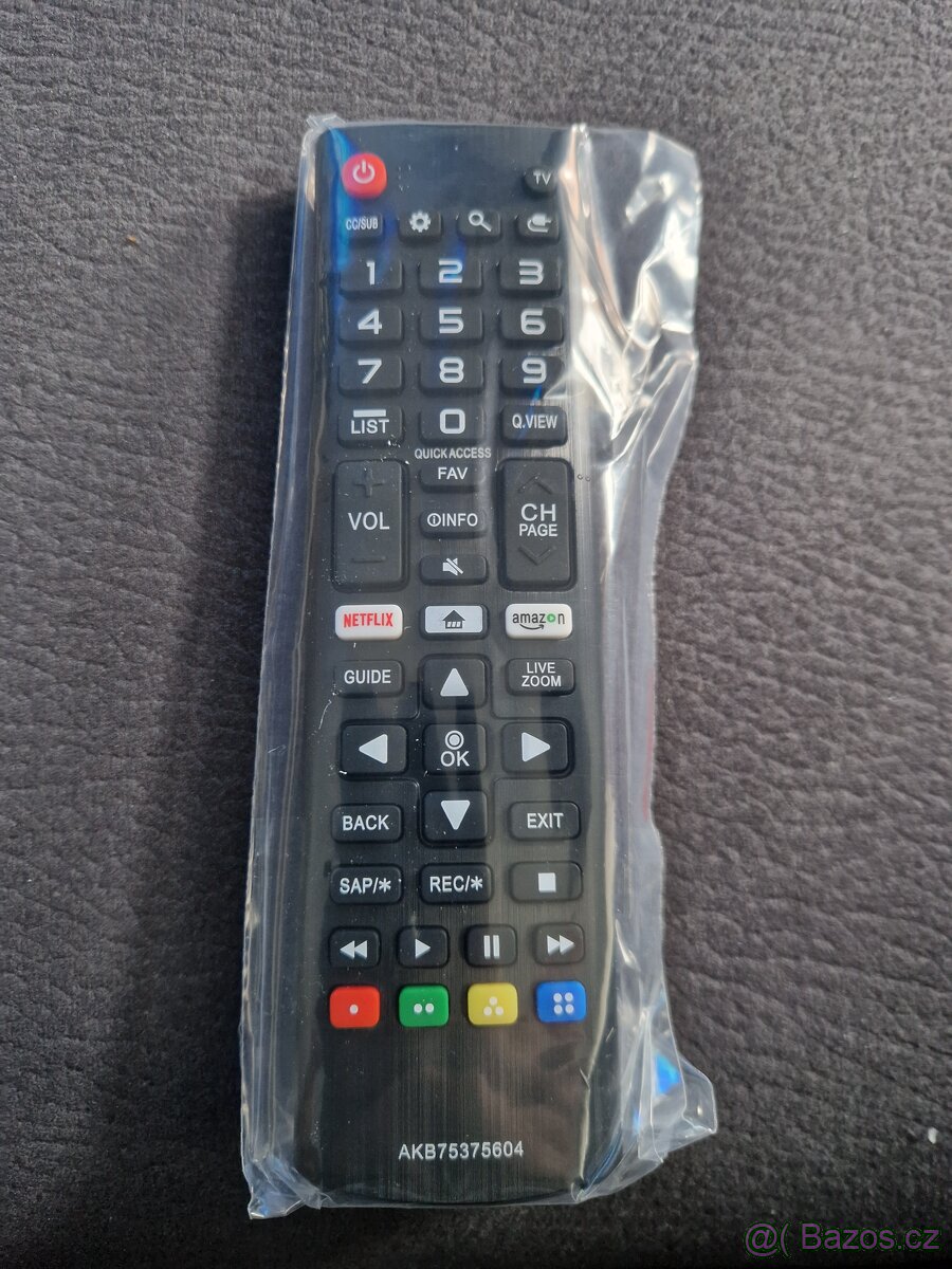 Novy ovladač na LG tv