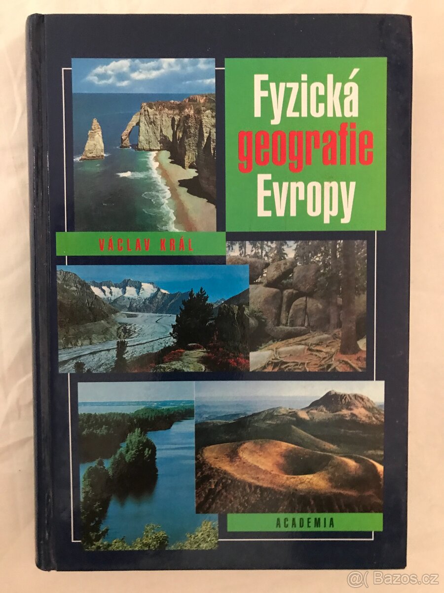 Fyzická geografie Evropy.