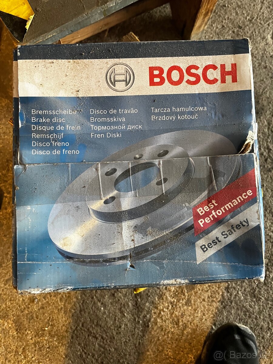 Prodám nové brzdové kotouče Bosch 255mm