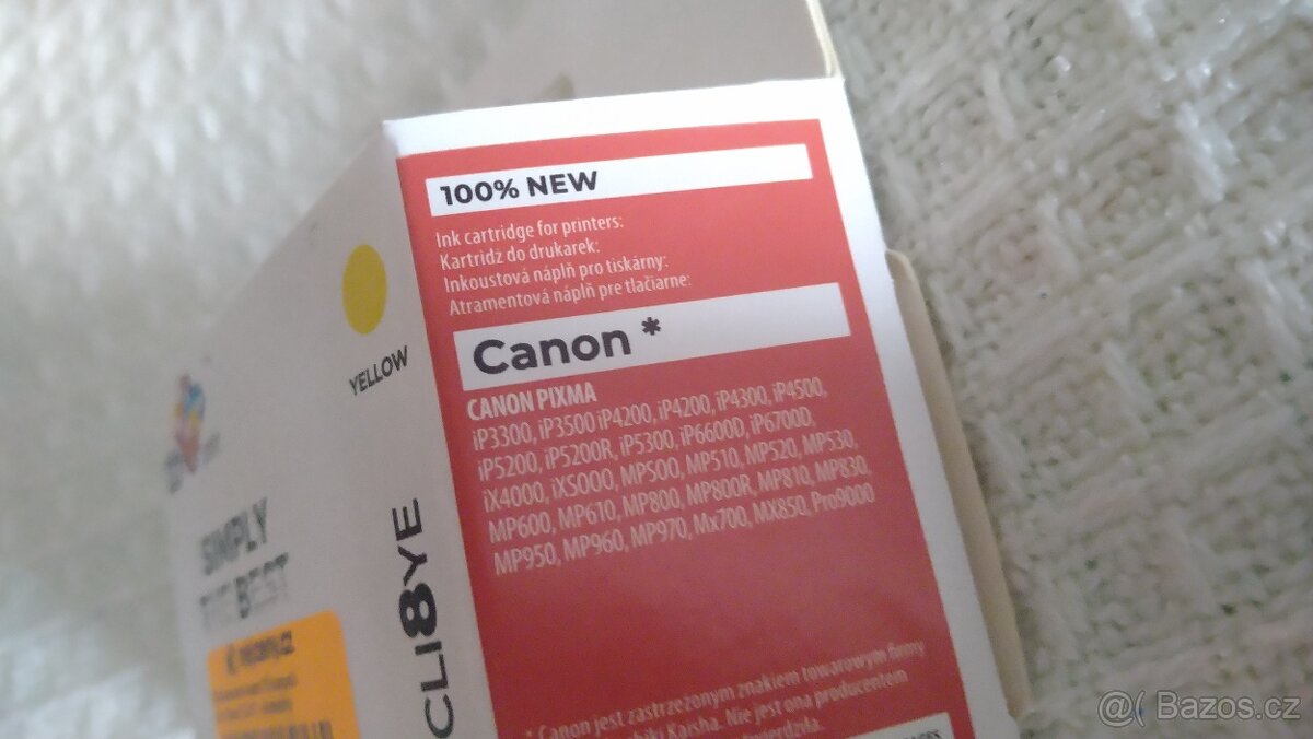 náplně do tiskárny CANON pixma 13 kusů
