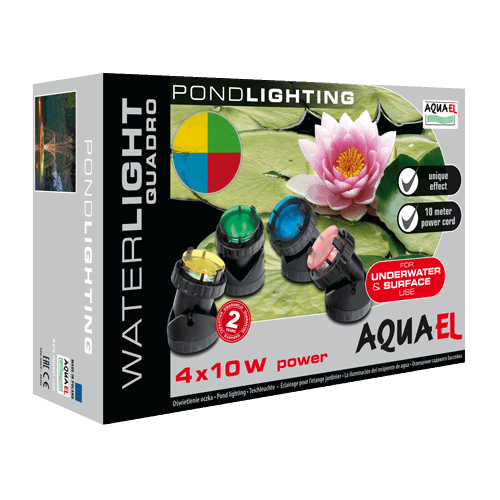 osvětlení do vody 4 x10 W Waterlight Quadro