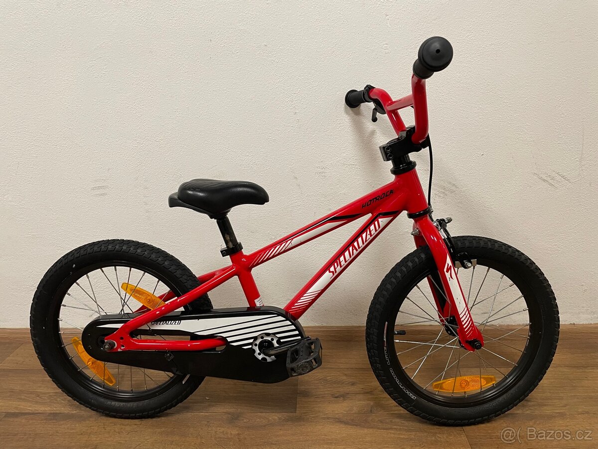 Dětské kolo Specialized Hotrock 16” červené