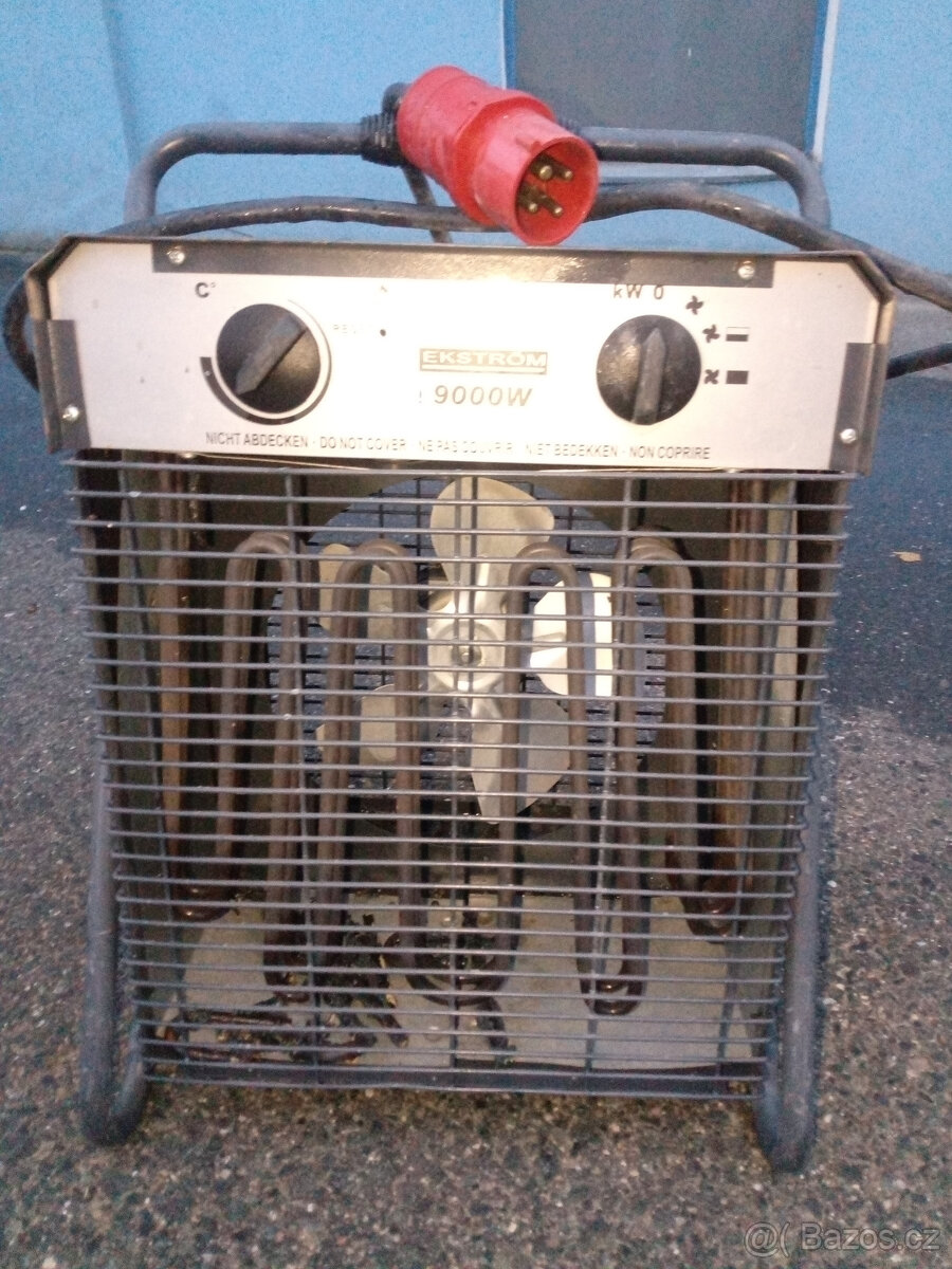 elektrické topidlo 9 kW