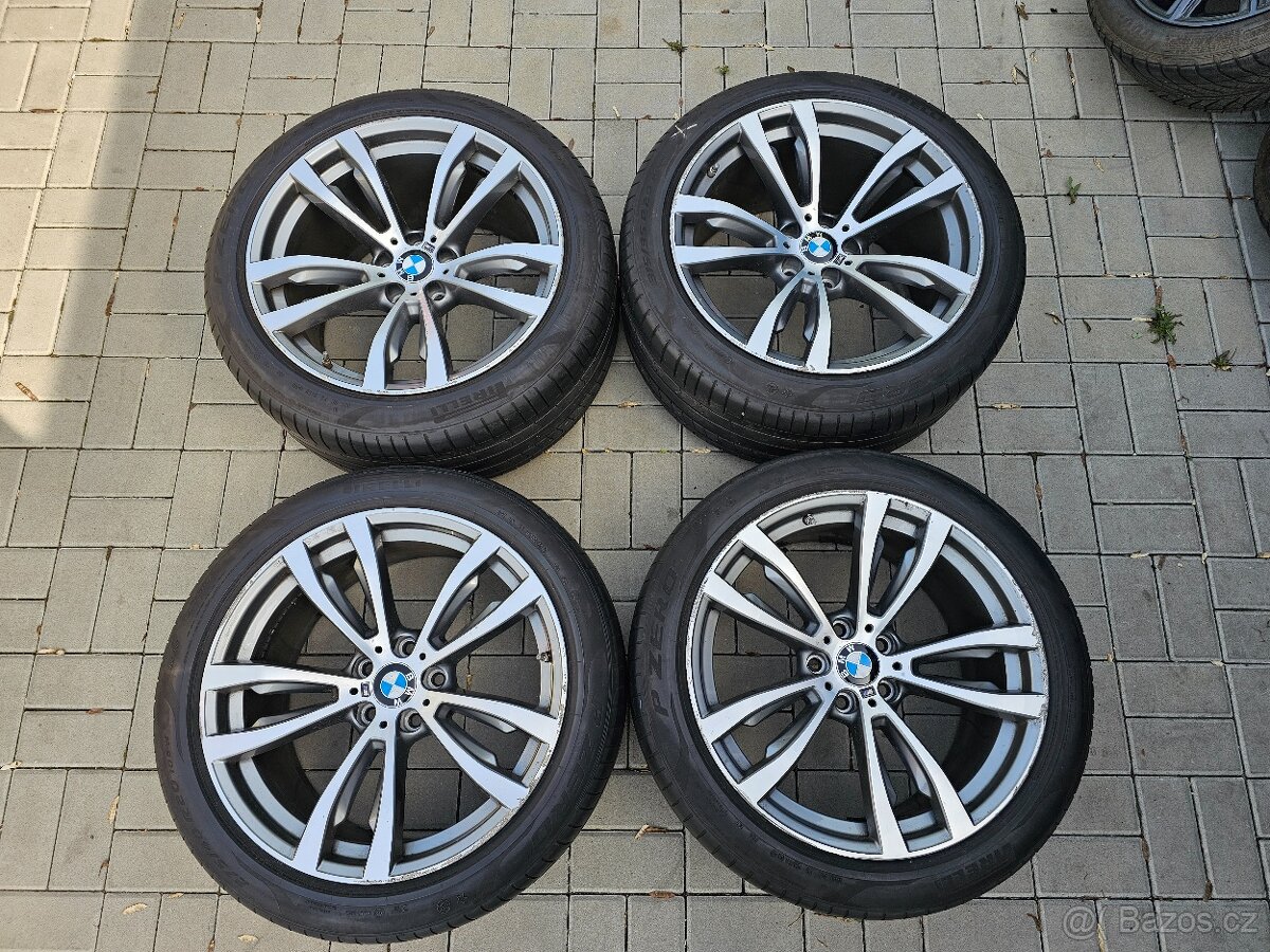Originální alu kola BMW x5,x6 F15,F16 + letní pneu