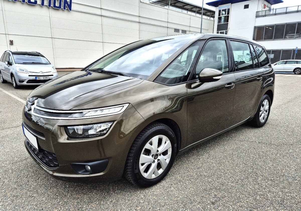 CITROEN C4 GRAND PICASSO 1.6i MANUÁL 7 MÍST NAVIGACE