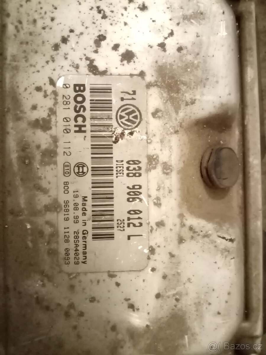 Řídící jednotka vw golf 4