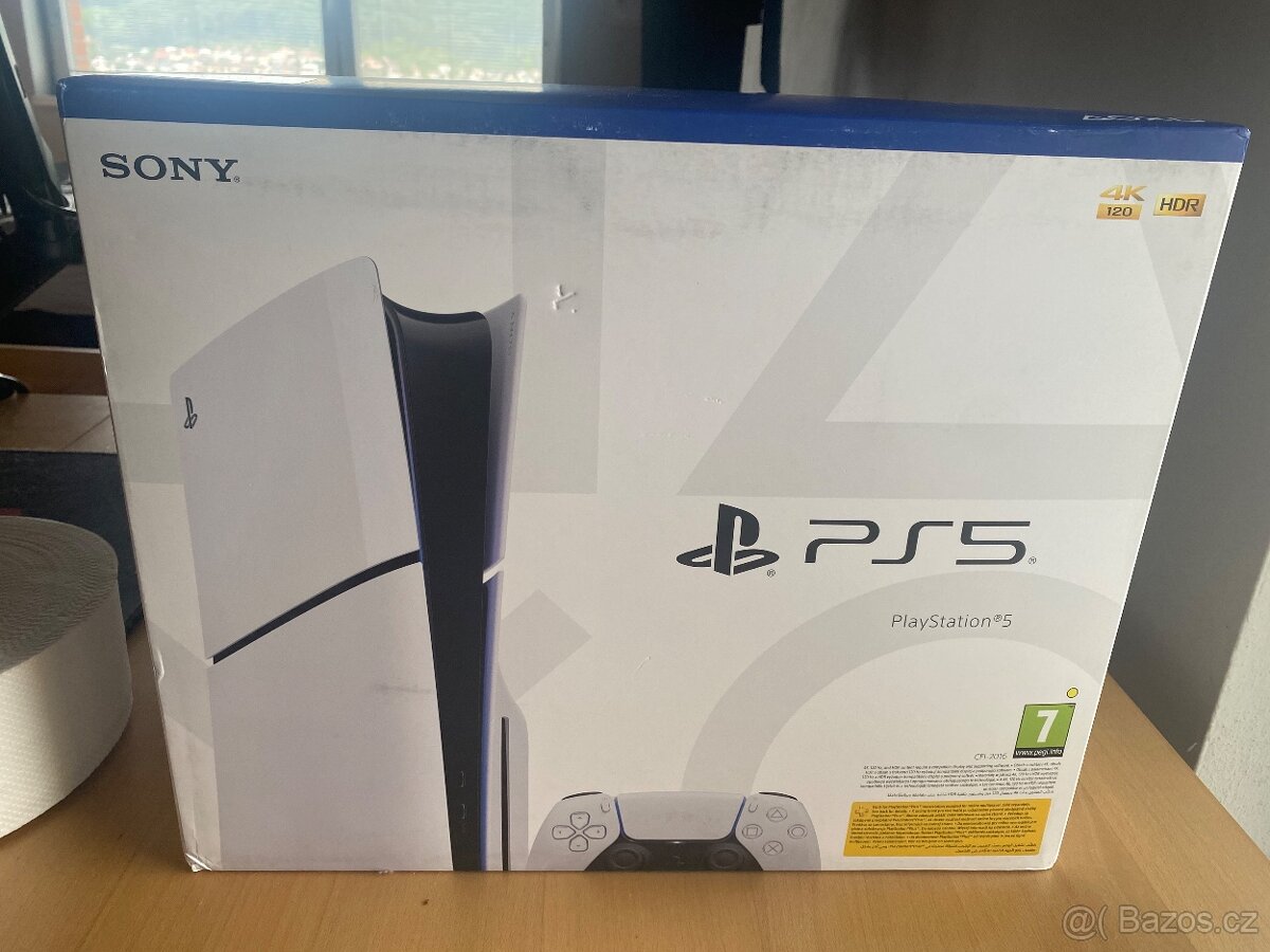 Playstation 5 s mechanikou, nerozbalený