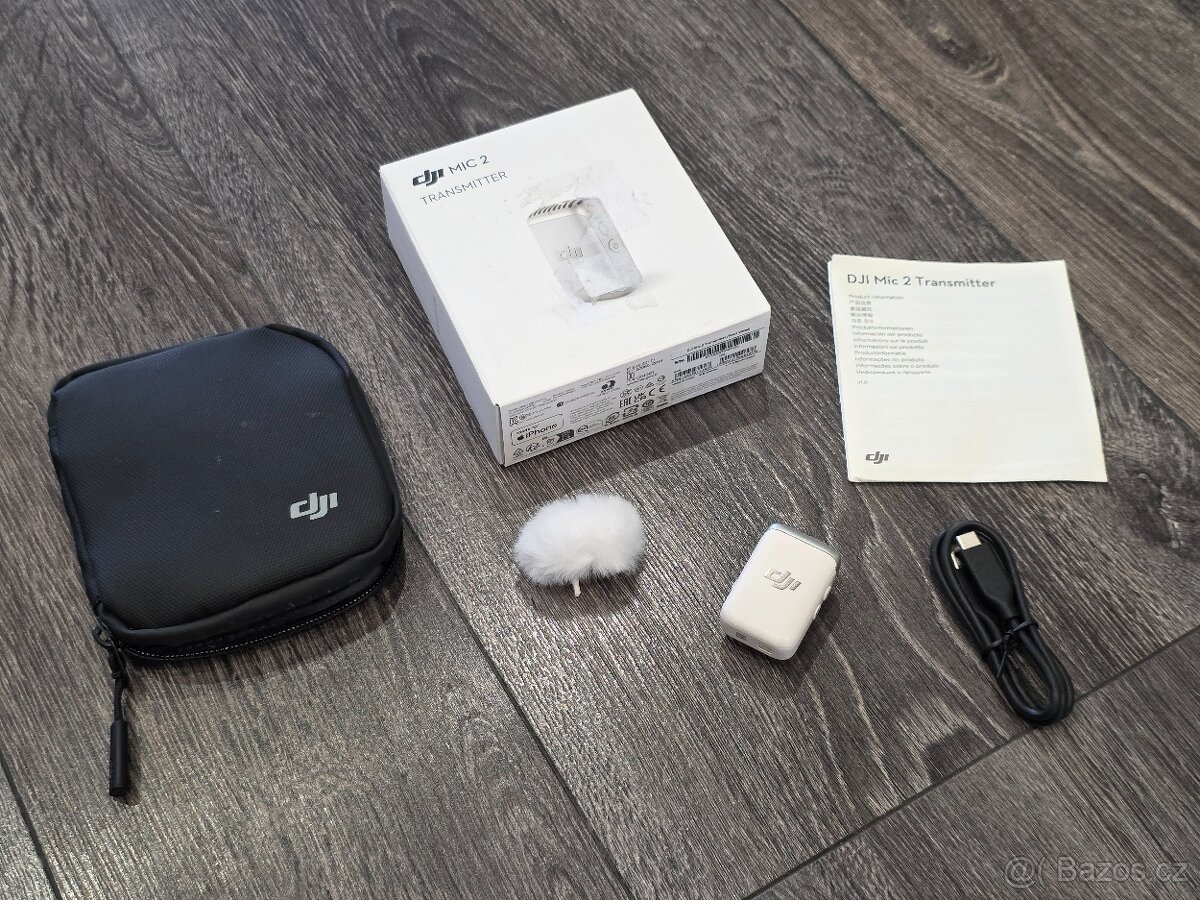 DJI MIC 2 bílý TOP STAV v záruce